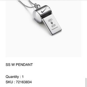 Nike Tiffany Colab whistle